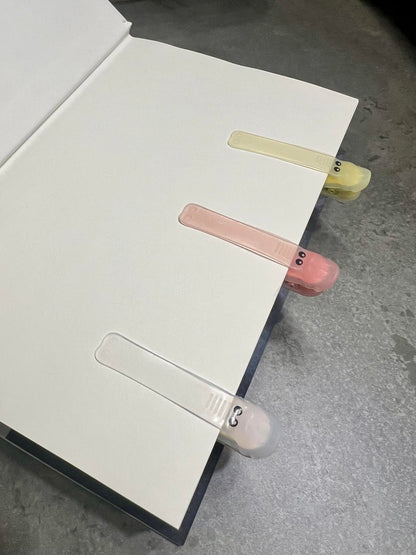 Croc Clip™ Segnalibro a clip in silicone antiscivolo (coccodrillo)